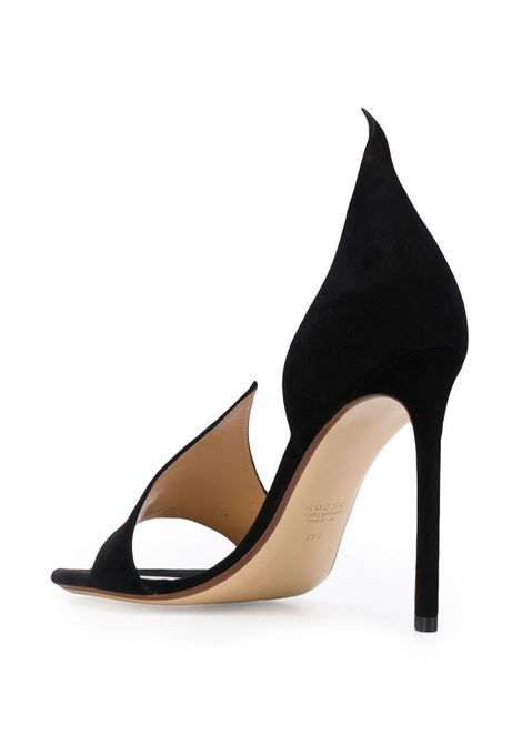 Sandali con tacco a stiletto in nero - donna FRANCESCO RUSSO | R1S087N201300